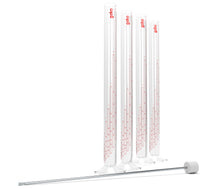 Load image into Gallery viewer, gako MedCaps Glass cylinder set - incl. tamper tool &amp; glass cylinder brush
